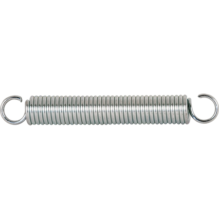 PRIME-LINE Extension Spring, 1/4 in. x 1-7/8 in. x 0.035 in., Steel, Single Loop SP 9603